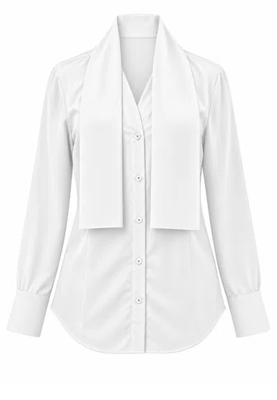 Tela Shirt In  Poplins In White