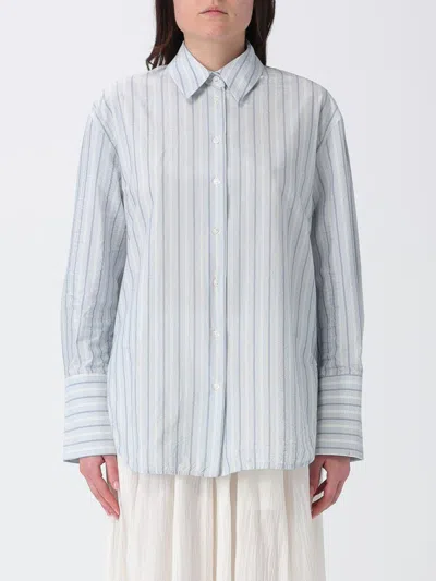 Tela Shirt  Woman Color Gnawed Blue