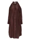 TELA SILK MIDI DRESS