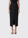 Tela スカート  レディース カラー ブラック In Black