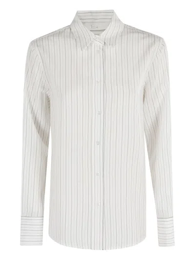 Tela Stripe-pattern Shirt In White