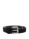 Tela Studded Buckle Belt In Blue