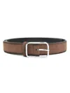 Tela Suede Belt In Braun