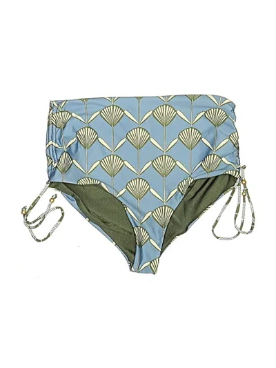 Pre-owned Tela Swimsuit Bottoms In Blue