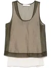 Tela Tetris Tank Top In Green