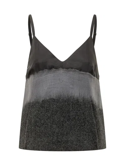 Tela Textured Satin Cami Top In Fantasia