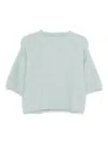 Tela Textured Sweater In Blue