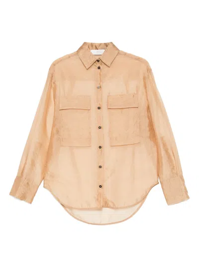 Tela Thelma Shirt In Brown