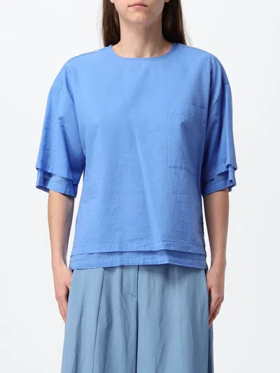Tela Top Woman In Blue