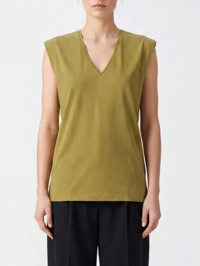 Tela T-shirt Woman In Brown