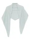 Tela Triangular-design Scarf In Blue
