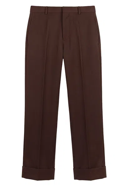 Tela - Trousers - 480127 - Chocolate In Cioccolato