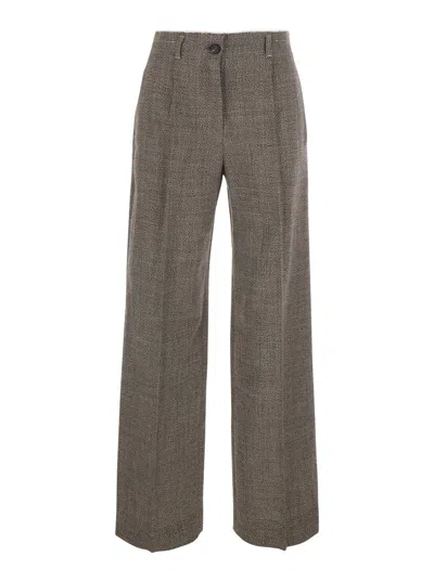 Tela Trousers In Gray