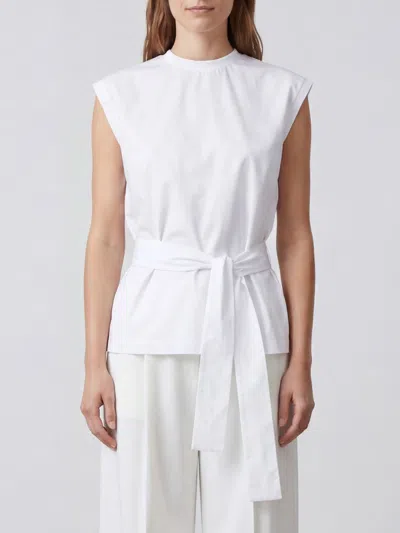 Tela T-shirt Woman In White