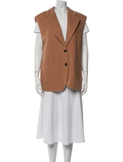 Pre-owned Tela Vest W/ Tags In Neutral