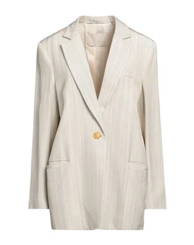 Tela Woman Blazer Sage Green Size 10 Viscose
