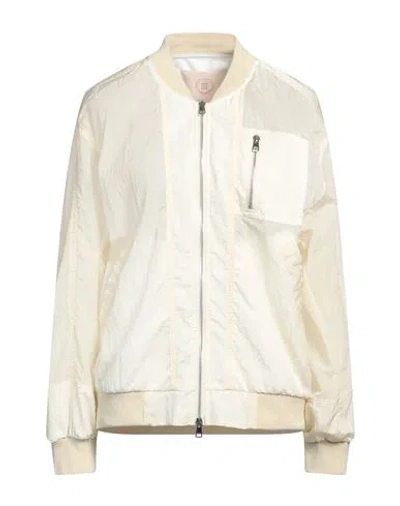 Tela Woman Jacket Cream Size M Polyamide In White