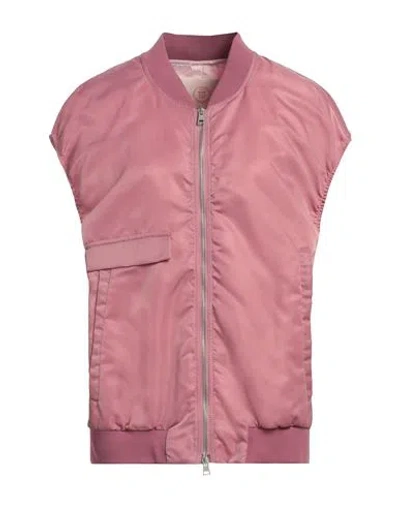 Tela Woman Jacket Pink Size S Polyamide, Polyester