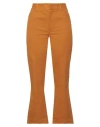 Tela Woman Jeans Marigold Size 10 Cotton, Elastane In Yellow