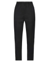 TELA TELA WOMAN PANTS BLACK SIZE 4 POLYESTER, VIRGIN WOOL, ELASTANE