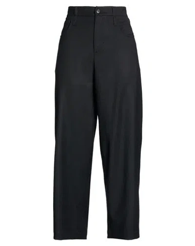 Tela Woman Pants Black Size 8 Virgin Wool, Elastane