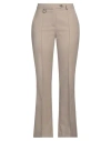 Tela Woman Pants Grey Size 10 Polyester, Virgin Wool, Elastane