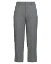 Tela Woman Pants Grey Size 10 Polyester, Viscose, Polyamide In Gray