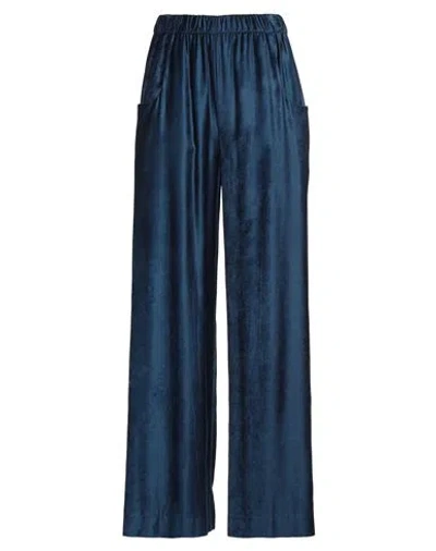Tela Woman Pants Midnight Blue Size 10 Viscose