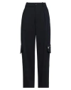 Tela Woman Pants Midnight Blue Size 8 Cotton, Elastane