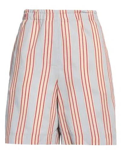 Tela Woman Shorts & Bermuda Shorts Grey Size 8 Viscose, Polyamide