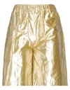 Tela Woman Shorts & Bermuda Shorts Yellow Size 4 Cotton, Polyester
