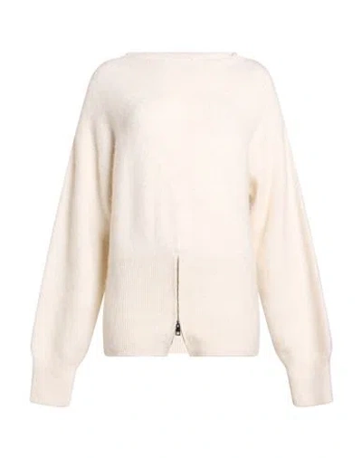 Tela Woman Sweater Cream Size L Polyamide, Alpaca Wool, Elastane In Neutral