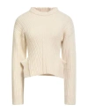 Tela Woman Sweater Cream Size M Wool, Cashmere In Neutral