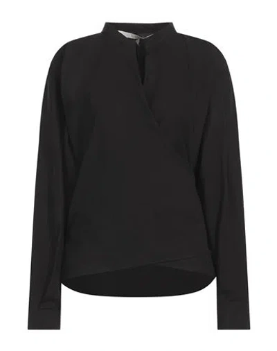 Tela Woman Top Black Size 8 Cotton