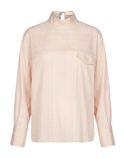 Tela Woman Top Blush Size 6 Lyocell, Silk In Pink