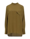 Tela Woman Top Military Green Size 6 Viscose