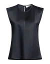 Tela Stripe-pattern Sleeveless Top In Blue