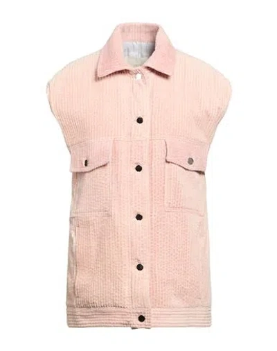 Tela Woman Vest Light Pink Size S Cotton