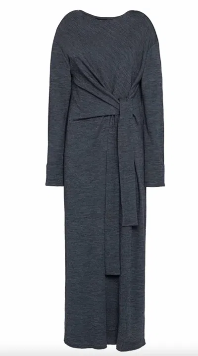Tela Women's Boston Dress In Melange Grey In Gray
