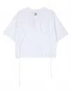 Tela Women's Malesia T-shirt In Optic White In White