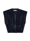 Tela Women's Zimpa Vest Top In Black In Black