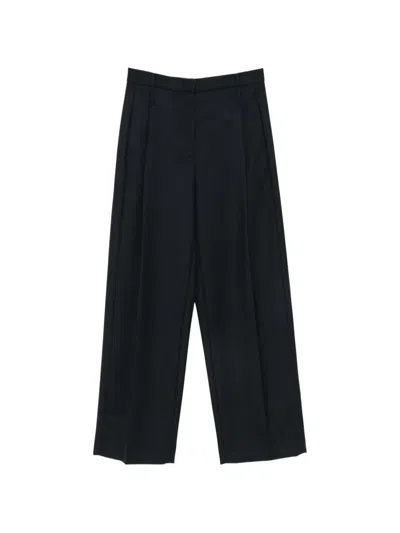 Tela Zillo Tailored Trousers In Blue