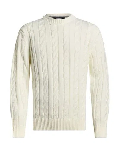 Telamira Man Sweater Ivory Size L Wool, Acrylic In White