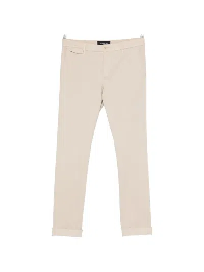 Teleria Zed Edward Slim-fit Trousers In Neutral
