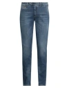 Teleria Zed Man Jeans Blue Size 30 Cotton, Elastane In Blue