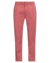 Teleria Zed Man Pants Antique Rose Size 32 Lyocell, Cotton, Elastane In Pink