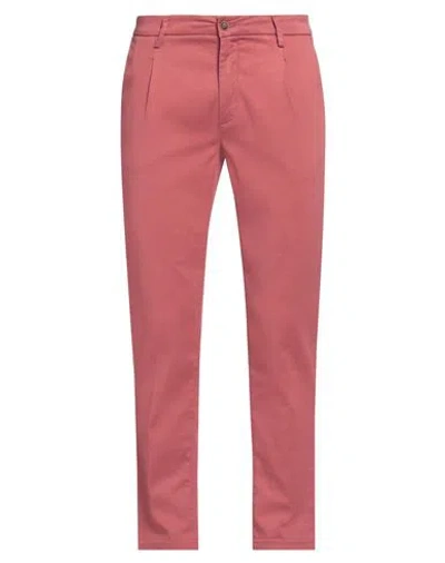 Teleria Zed Man Pants Antique Rose Size 32 Lyocell, Cotton, Elastane In Pink
