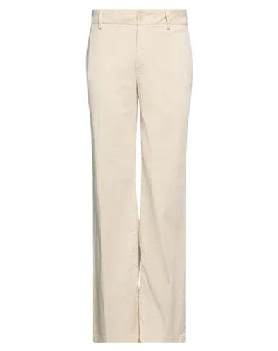 Teleria Zed Man Pants Beige Size 31 Lyocell, Cotton, Elastane In Sand