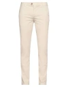 Teleria Zed Man Pants Beige Size 32 Cotton, Elastane