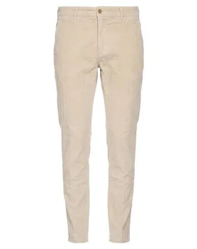 Teleria Zed Man Pants Beige Size 32 Cotton, Modal, Elastane In Neutral